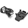 vhbw cavo di ricarica USB compatibile con Garmin Descent MK1 smartwatch tracker - Stazione di ricarica, nero, 100 cm