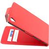 ebestStar - Cover Compatibile con Sony Xperia Z3 D6603 Custodia Protezione Pelle PU Risvolto Verticale, Rosso