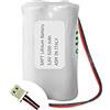 My Brand Maxxistore - Saft batteria litio compatibile GT ALARM codice: GT130015-3,6V 5,2Ah - 2x LS14500-2x ER14505 - Connettore Molex 5264-02
