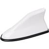 BELOMI Copertura per antenna a pinna di squalo, base per antenna sul tetto, segnale radio AM/FM, per auto, SUV, camion, copertura a forma di pinna di squalo con nastro adesivo, accessori per auto, ricambio