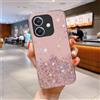 hdqICase Custodia Compatibile con OPPO A40m/OPPO A40 Cover Trasparente Brillantini Stellari Sottile Antiurto in TPU