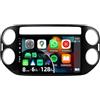Generic JOYX - [6G+128G] - Android 13 IPS Autoradio Per VW Ti-guan 1 NF (2006-2017) - Senza fili Carplay + Android Auto - LED Camera & MIC - DSP DAB Volante WiFi 360-Camera Fast-Boot 4G AHD - 9 Pollice 2 Din