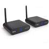 CHEOTIME Ricevitore del trasmettitore AV Cheotime, trasmettitore audio video e ricevitore 2,4 GHz mittente audio a 8 canali mittente wireless AV per cavo in streaming, satellite,