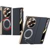 TECSHINE Custodia Intelligente in Pelle per HONOR Magic V5. Chiusura Magnetica. Cover per Magic V 5
