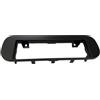 Electric House Mascherina telaio autoradio Adattatore stereo 1 din Iso per Fiat Panda 3 dal 2012 Grigio scuro