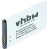 vhbw batteria compatibile con Samsung GTS5500, GT-S5296, GT-S5510T, GT-S5511, GT-S5510, GT-S5511T smartphone cellulare (1050mAh, 3,7V, Li-Ion)