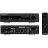 AOSHIDA Audalytic AH90 AK4499EX+AK4191 DSD512 PCM768kHz MQA DAC Ampli per cuffie, ingresso USB/Ottico/2* Coax/LAN Convertitore DAC, Roon/Bridge Airplay.Upnp Streamer DAC, 4,4/6,35mm Ampli per cuffie, Nero