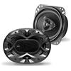 BOSS AUDIO SYSTEMS 2 CH4630B altoparlanti diffusori neri a tre vie triassiali 4 x 6 10 x 15 cm 100 x 150 mm 125 watt rms 250 watt max portiere sportelli, a coppia