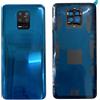 Audiosystem Scocca Cover Batteria Posteriore per Xiaomi Redmi Note 9S M2003J6A1G +Vetro Vetrino con Frame Fotocamera Ricambio Biadesivo Aurora Blue Blu