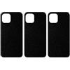 apgo BACK SKIN Film Pellicola protettiva Protezione Posteriore per Apple iPhone 12, skin sticker film foil vinyl Nero Opaco