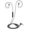 Docooler Cavo di ricambio per cuffie con cavo da 3,5 mm, rimovibile, con connettore MMCX per cuffie Shure SE215 SE315 SE425 SE535 SE846 UE900 grigio