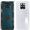Audiosystem Scocca Cover Batteria Posteriore per Xiaomi Redmi Note 9 PRO M2003J6B2G +Vetro Vetrino con Frame Fotocamera Ricambio Biadesivo Bianco Glacier White