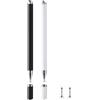 Factemory Penna stilo per Samsung Galaxy Tab A7/A8/A8plus/A9/A9Plus, ad alta sensibilità, S Pen compatibile con iOS/Android e altre serie di dispositivi digitali con schermo capacitivo universale (bianco + nero