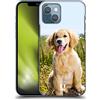 Head Case Designs Cucciolo di Golden Retriever Razze Famose di Cani Custodia Cover Dura per Parte Posteriore Compatibile con Apple iPhone 13