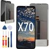 Yuxyiony Nuovo Schermo di Ricambio Per Cubot X70 Display LCD Riparazione Dello Schermo e Sostituzione Strumento Accessori