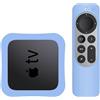 TALTAW Custodia per TV Box/custodia per telecomando Apple TV 4K Siri Remote 3a generazione 2022, custodia protettiva (blu)