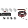 Compaq IMPIANTO AUDIO FILODIFFUSIONE CON INGRESSI MICROFONI 100V BLUETOOTH + 8 ALTOPARLANTI AUDIO (CON 8 CASSE DA CONTROSOFFITTO)
