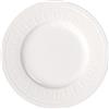 Villeroy & Boch Cellini Piatto Piano, 27 cm, Porcellana Premium, Bianco