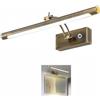 KINLAMS Touch Dimmer - Lampada da parete a LED, 43 cm, faretti da parete, lampade per specchio da bagno, illuminazione e illuminazione per bagno, decorazione interna