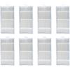 Nilnyvda Filtro Hepa Spazzola Laterale Ricambi Compatibili con Aspirapolvere Ariete 2711/2712 / 2713/2717 / 2718 Briciola, Xclean, PRO Evolution(8 HEPA)