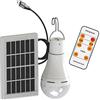 Mengjay Lampadina a LED ad energia solare, lampada a sospensione portatile Lanterna a tenda ricaricabile con timer Illuminazione a distanza per l'escursione di campeggio all'aperto Emergenza