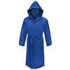 Irge Accappatoio Microfibra Cappuccio e Borsetta Unisex (Royal, L)