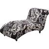 CHNSHOME Copri chaise longue elasticizzato senza braccioli per soggiorno Fodera per Chaise Longue copertura per chaise longue