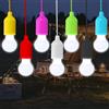 Junerain Confezione da 7 lampadine a LED a forma di cordino, con lampadina a LED colorata a batteria, luce notturna portatile for feste, matrimoni, festival, campeggio, cameretta dei bambini