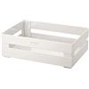 Guzzini - Eco-Kitchen, Tidy&Store Cassetta M - Bianco, 22,5 x 15,5 x h8 cm - 169302156