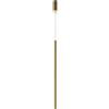 MAYTONI DECORATIVE LIGHTING Lampada a sospensione Pro LED Extra Gold Alluminio Metallo 500 LM 4000K Per Soggiorno, Cucina, Camera da letto, Sala da pranzo, Ufficio