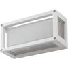 Lucande Applique da esterni dimmerabile (Moderno) colore Bianco, in Alluminio applique lampada LED outdoor per facciata/parete terrazzo e balcone