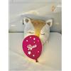 Generico Lampada in legno personalizzata a forma di Palloncino Con Led Luce Calda Regalo per Natale Bambini Famiglia (SCEGLI IL TUO COLORE PREFERITO)