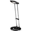 WOFI Lampada Da Tavolo LED Caja Nero
