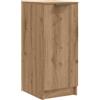 vidaXL Scarpiera Rovere Artigianale 29,5x35x70 cm in Truciolato, Mobile per Scarpe, mensola per Scarpe, Porta Scarpe, Armadio per Scarpe