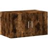 vidaXL Mobile a Parete Rovere Fumo 70x42,5x40 cm in Legno Multistrato