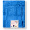 Bassetti - Coppia Asciugamani Da Bagno Viso e Bidet Asciugamano con Ospite | 60x110 + 40x60 cm | Col. BN - Oceano