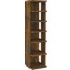vidaXL 1/2x Scarpiere 25x27x102 cm Organizer Porta Scarpe Casa Colori Diversi
