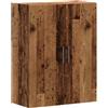 vidaXL Mobile a Parete Legno Antico 69,5x34x90 cm