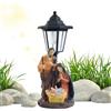 Generico Lanterne da Esterno, Lanterna Solare Gesù per Giardino Impermeabile, Statua di Illuminazione Ambientale Impermeabile, Decorazione Giardino per Presepe, per Cortile, Sentiero e Decorazioni di Natale