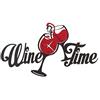 Arti & Mestieri Wine Time - Orologio da Parete di Design 100% Made in Italy - in Ferro, 67 x 35 cm - Nero e Rosso