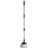 TATAY Twister fregona para cubo fregar con Sistema escurrido automático 360º 100% Microfibra, Metallo, Gris Y Negro, 1 Unidad (Paquete de 1)