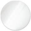 Vicco Specchio bagno Karen, Bianco, 60 x 60 cm Rotondo, adatto al montaggio a parete per ambienti umidi