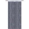 Arsvita Tenda a fili effetto metallico con passante per bastone, tenda per porta 140 x 250 cm (argento)