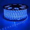 Silamp Bobina 50 metri TUBO LED luminoso luce Blu 220v IP65 LUCE FISSA 2pin