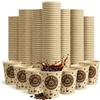 ECOVELO' 1000 pezzi Bicchierini Caffè in carta 60ml/2.5oz | Bicchieri Usa e Getta Resistenti Riciclabili Monouso bevande asporto Espresso, Macchiato ideale per Tèper Bar, Uffici, Catering, Eventi