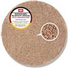 Astra Tappeto antisporco interno ca. 80 cm rotondo - Zerbino lavabile beige 100% cotone - Entra ASSORBENTE - Tappetino antiscivolo facile da pulire