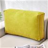 Generic Schienale Divano Cuscino Schienale Letto Cuscino Da Lettura Per Letto Sfoderabile Cuscini Testata Letto Cuscino a Cuneo Comodo Cuscino Lombare Letto,#5-60x45x12cm