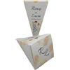 PV Grafik Pz 24 Cono Portariso Matrimonio Personalizzato, Cono Portariso Chiuso Matrimonio Personalizzato, Personalizza e seleziona la quantità desiderata. (Matrimonio 7)