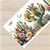 IlGruppone Tappeto Cucina Antiscivolo Made in Italy Passatoia Antimacchia Multiuso Corridoio Soggiorno Lavabile in Lavatrice - 148 Deserto - 50x200cm