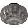 Lindby Plafoniera dimmerabile colore Grigio, in Vetro ad es. Soggiorno & Sala da pranzo plafoniera lampada
